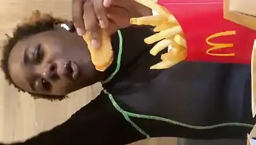 Public McDonald’s Mukbang
