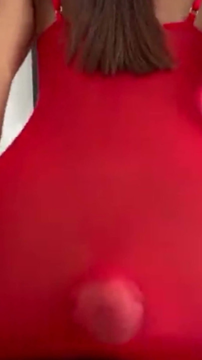 Keeping the Red Dress on My Friend's Wife Riding with Wild, Unstoppable Intensity Without Ever Taking It off