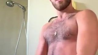 hot hairy guy cums