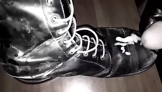 Greek porn video – Cum Crust Boots - Part 1