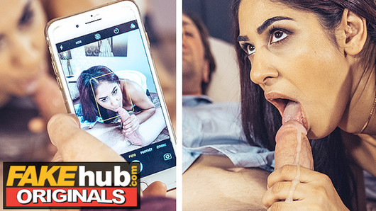 Fakehub - Indische Desi hete vrouw milf gefilmd terwijl ze de dikke pik van haar vreemdgaande echtgenoot in haar harige poesje nam door cuckold