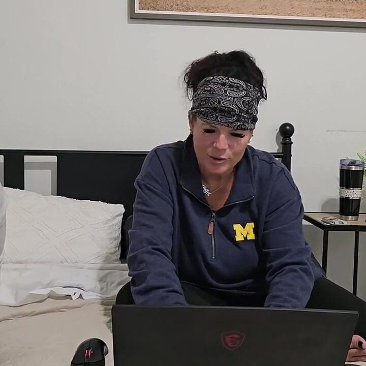 Hollee Huntress Uses Cory Strokes "joystick"