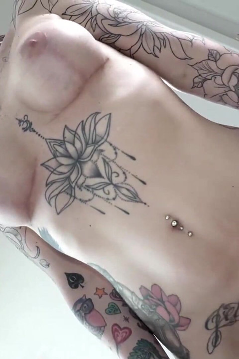 Lexy Karma Tattooed French MILF Sucks and Fucks Hard in Yoga Spandex