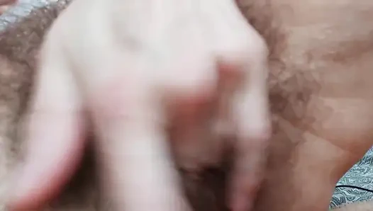 klitoris, orgasme dari klitoris, ibu panas, berbulu