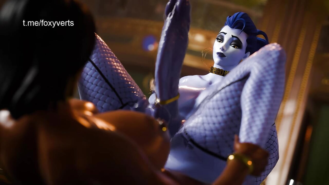 Widowmaker rides Pharah