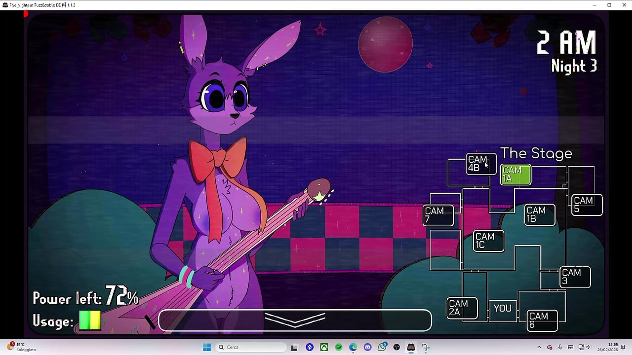 Five nights at FuzzBoob's part 1