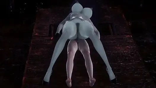 Alcina Dimitrescu Spooning on Top - Resident Evil Village