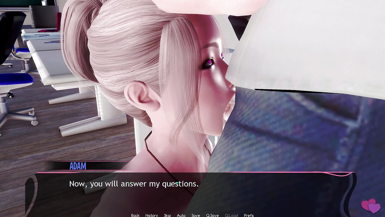 Murmur 7 - 死神女神がアダムのペニスを舐め、その後フェラチオをする