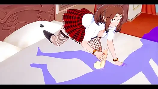 Kahraman akademim hentai - uraraka hardsex - Japon Asyalı manga anime film oyunu porno