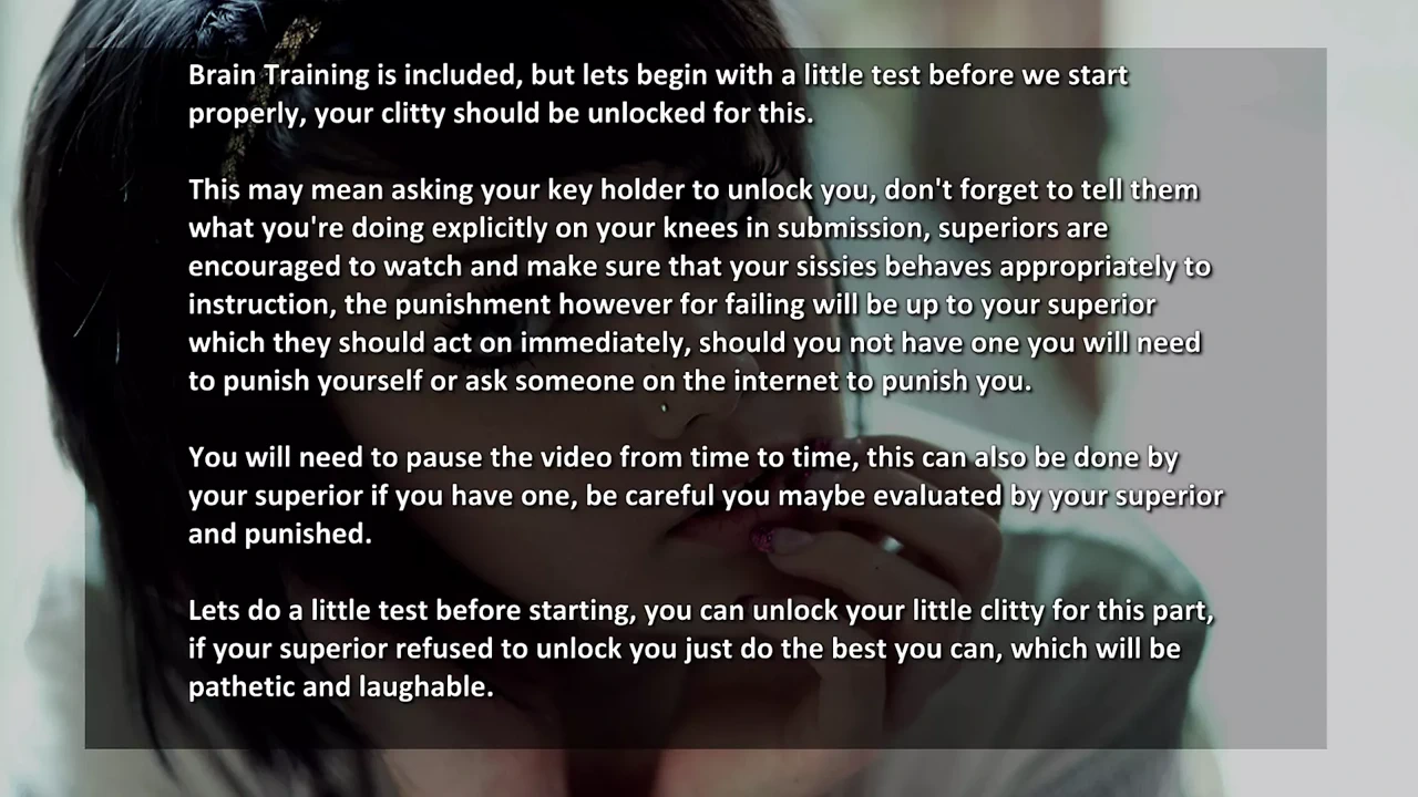 Sissy Whiteboy Training