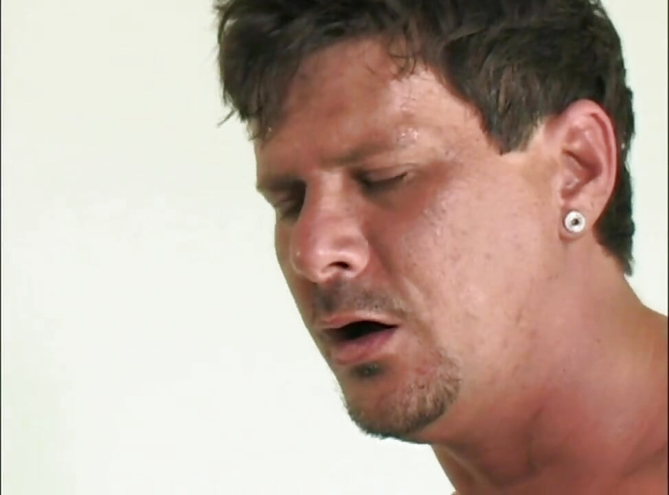 Double penetrated ass fucking threesome in the bedroom...cum in mouth