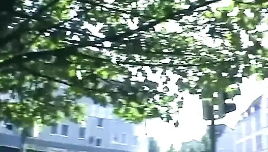 Public Blowjob Tease and Sloppy Fingering Explosion