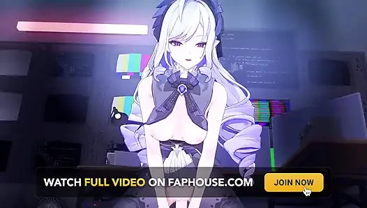Zenless zone zero - Vivian'ın yoğun kovboy kız seks sahnesi - inleme ve dölleme - 3 boyutlu hentai animasyonu