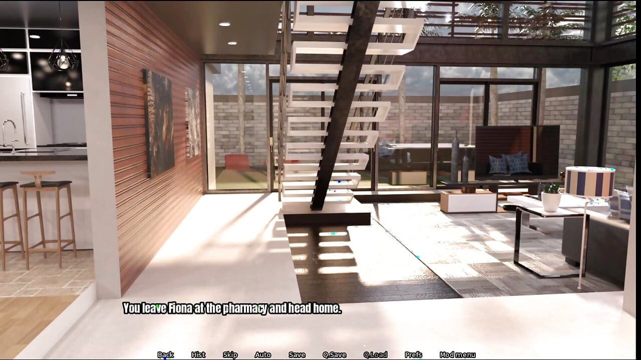 Casa bunicii - futai pe o masă și a rupt-o