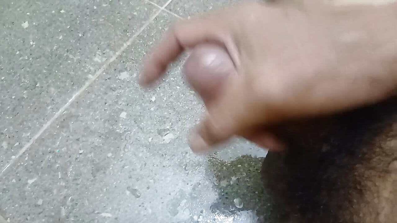 Ind Boy in Bathroom