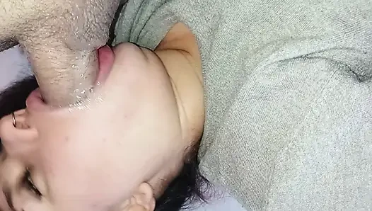 POV OF THE WETTEST AND GREEDIEST BLOWJOB IN THE WORLD, SHE IS THIRSTY