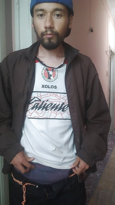 Masturbating with my Xolos sweater again