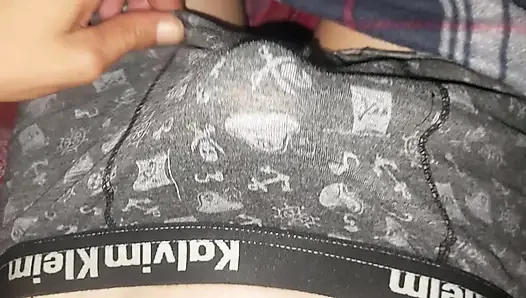 Slow Teasing Inside Shorts - Cock Play