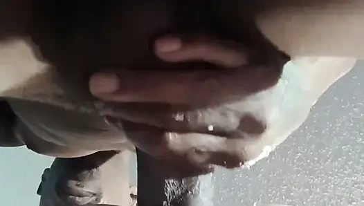 PAWG Anal Training Getting Better Everytime