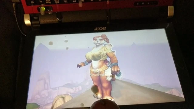 Cumming on my last intact character (my main)!