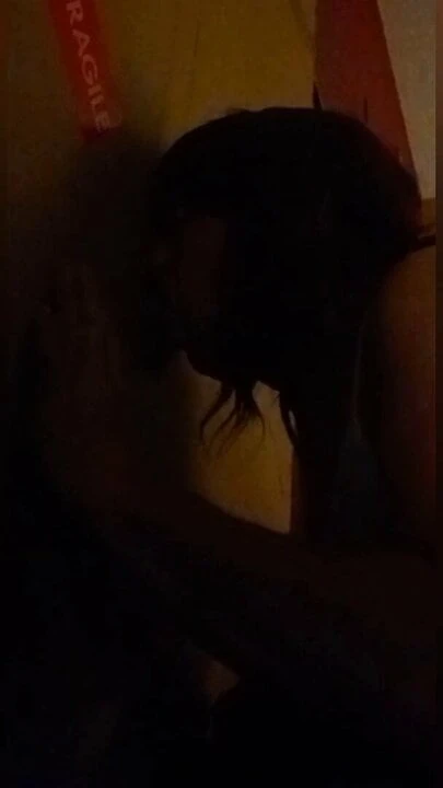 Suckin another strangers cock through my gloryhole