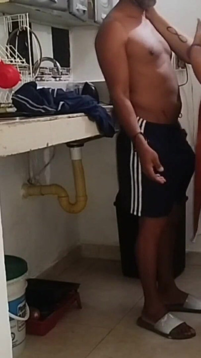 My neighbor knows I'm seeing his stepbrother, now I have to let him fuck my ass so he doesn't tell my husband. | Clip 1