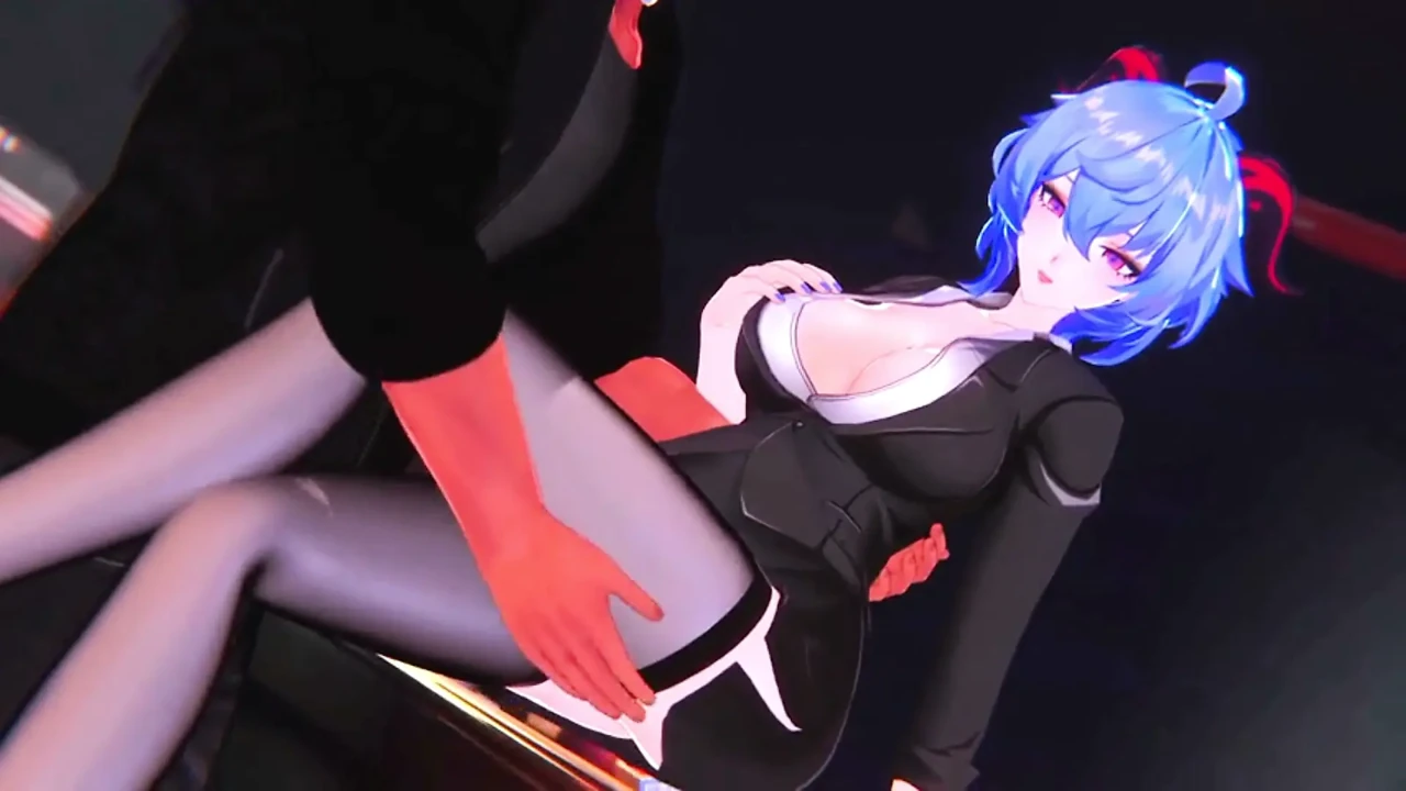 Genshin Impact - Ganyu Late Night Office Pleasure - 3D Hentai Animations