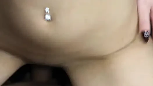 Красивая талия трахающейся колумбийской модели