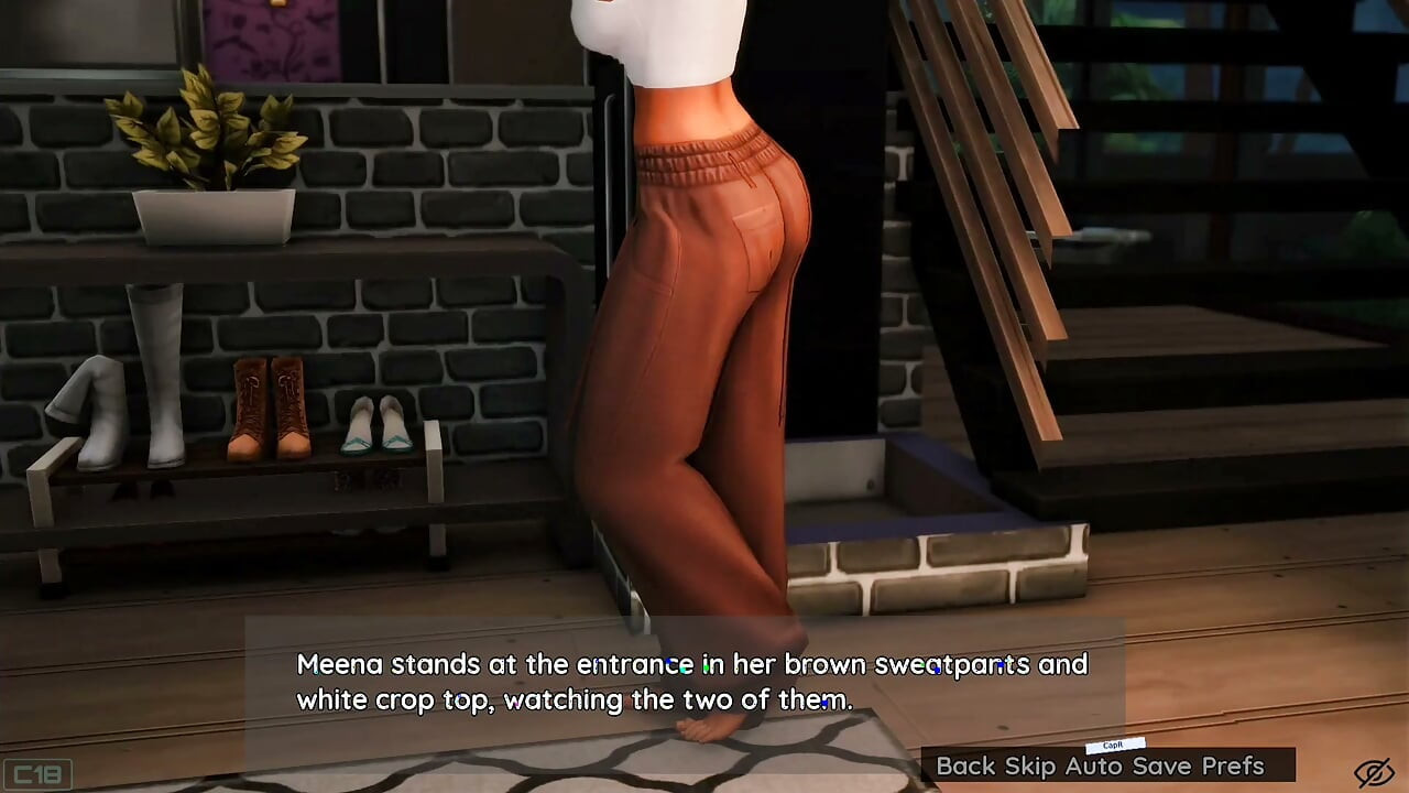 Ronnie ve Leela ön sevişme