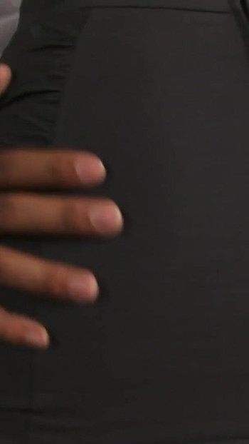 Emotional moment from "Er drückt sie gegen die Wand und nimmt sie hart"