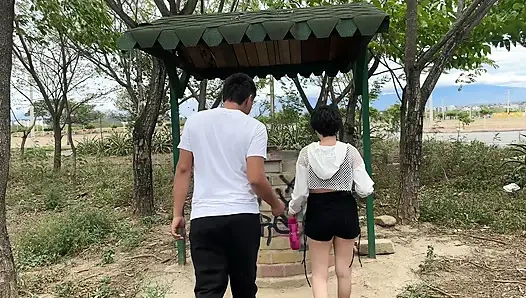 Dientot sama kontol besarku.