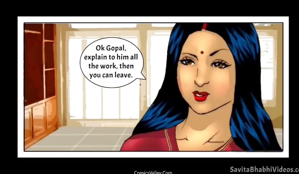 Savita bhabhi episode 5.   Nokar ke maje savita ki chudail   full video in bio