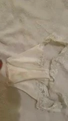 cum in nice dirty thong of wife