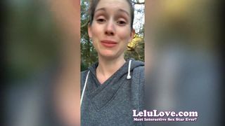 Lelu love-vlog: silbido de coño y lesión de chica