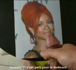 Rihanna cumpic by Mr Bareto