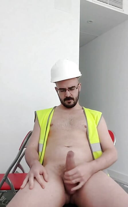 Wanking on the break