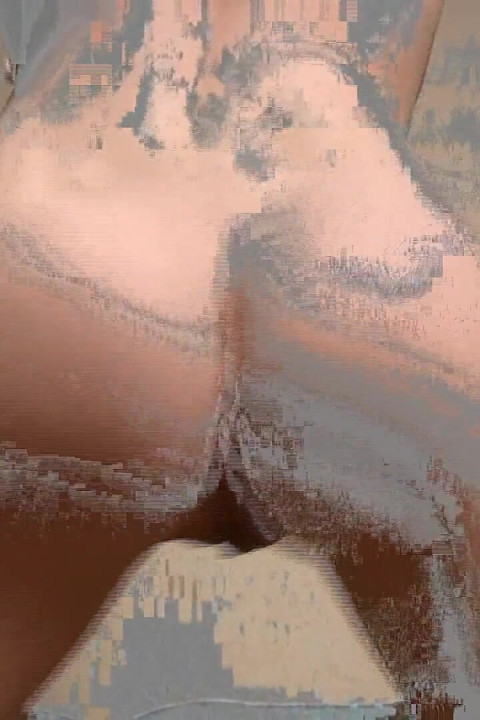 Naked Brunette Shakes Juicy Ass Wide Open Tease