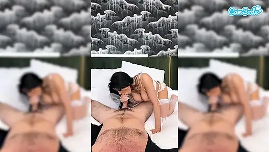 Tante semok romi rain dientot dan dicrot di muka di hari pernikahannya