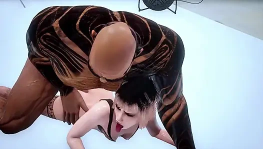 gadis mungil ini dihabisin sama cowok dominan