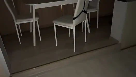 Real Cheating of a Married Woman in a Mask - Leaks Out of Close-up