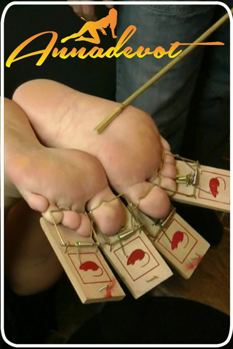 BDSM - He plays my feet and my toes, quite hard, because I'm extremely sensitive there, but it makes me kind of horny