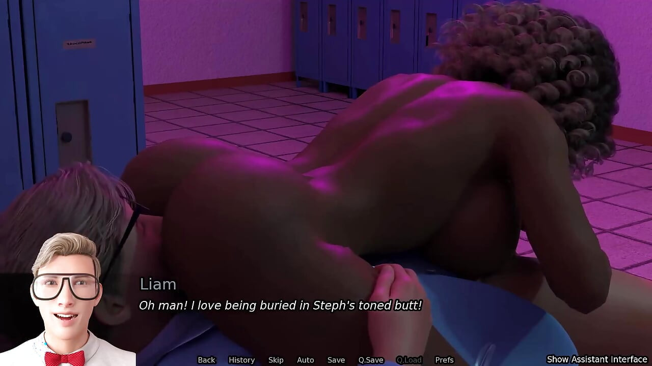 Sexbot steph route #3 - geanimeerd seksspel