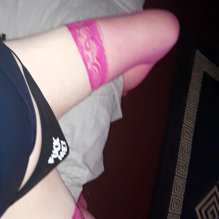 Steve wearing pink