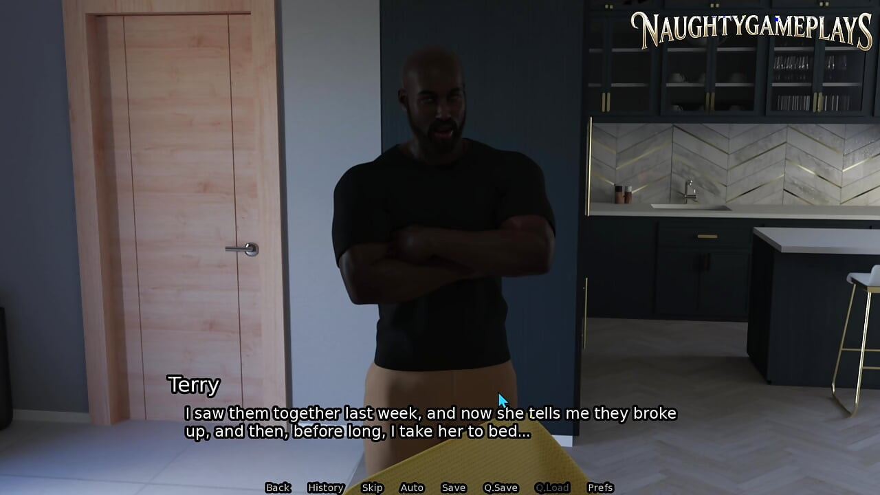 Shadows of Trust Part 01 By Sieglinnde, Huge BBC Dick Fucking MILF'S Big Ass, 3D Game