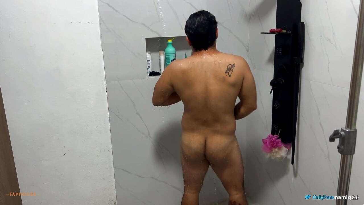 Sharing my shower with my stepsister and it's piping hot!