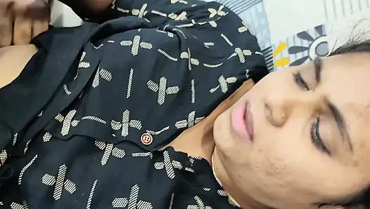 Feet kiss with boobs suck