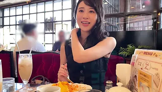 A118F06 A beautiful, innocent, and sensible office lady started a matching app while looking for a boyfriend! Despite her high communication skills, she gets excited and becomes a nymphomaniac despite embarrassment from her sly body touches!