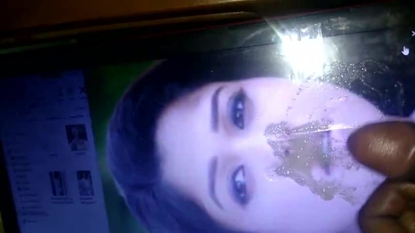 Nayanthara  hot spit cum tribute