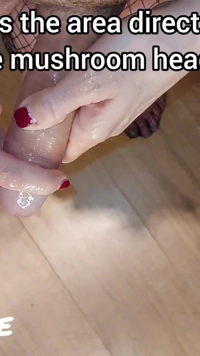 Stunning moment from "A Girls Guide To Giving Awesome Handjobs (Milking-time)"