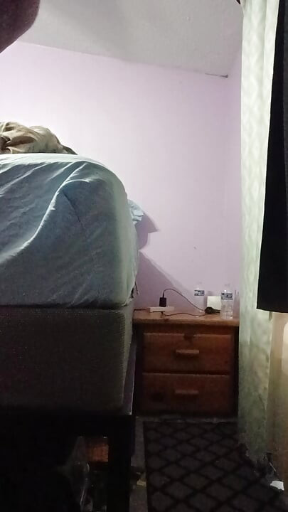 Gooning BWC a bed and toy max 2 by lovense dripping cum